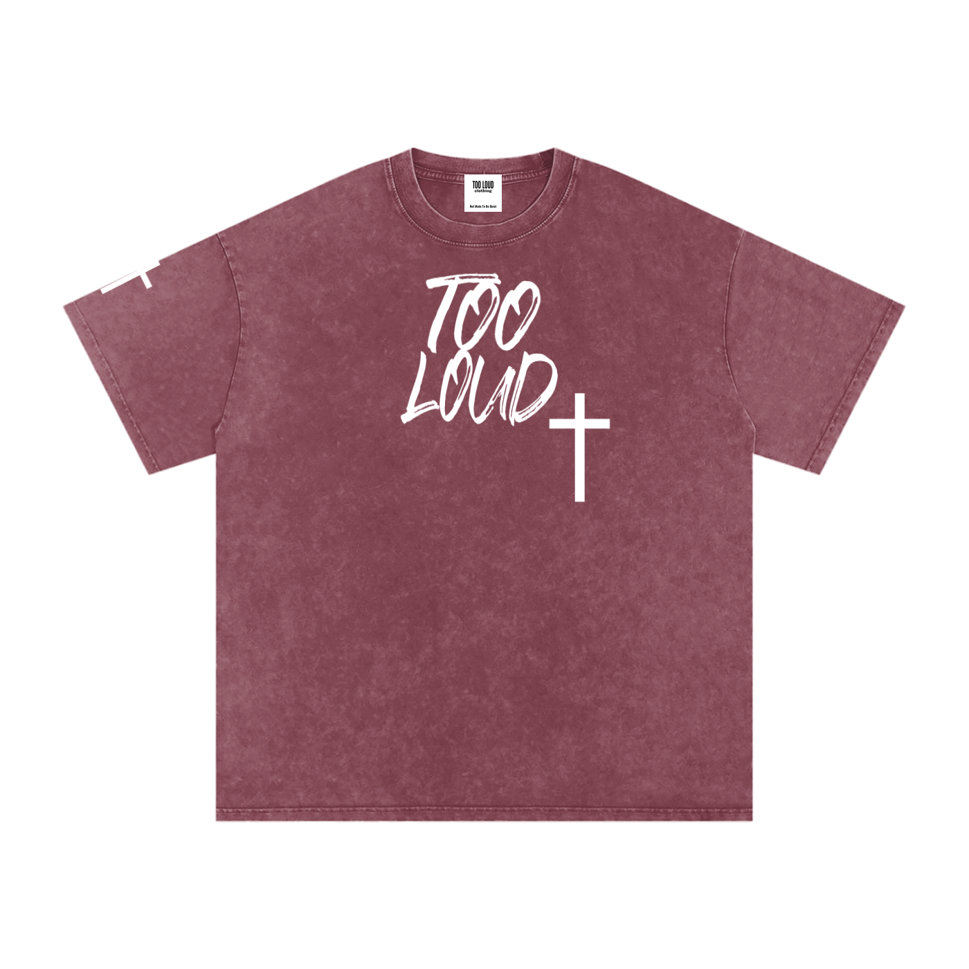 Wrathful Rebukes Oversized T-Shirt | Bold Christian Streetwear UK | Too Loud