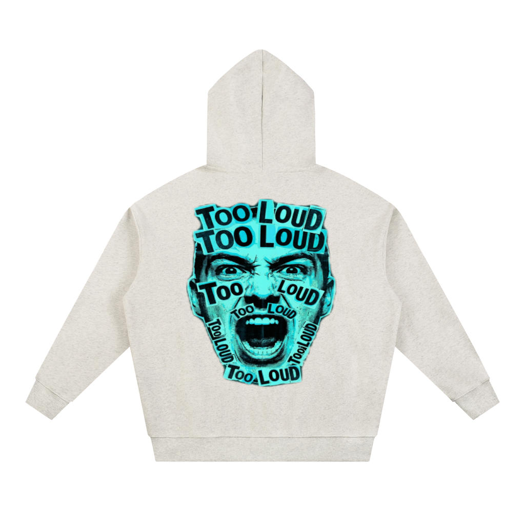 TOO LOUD OG blue print Hoodie