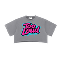 LOUD Rebellion Raw Edge Crop Top | Streetwear Women's UK | Too Loud