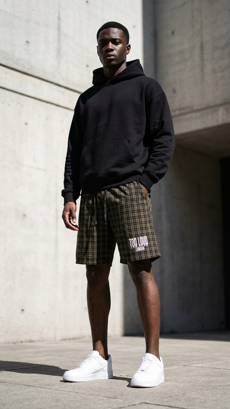 SHORTS,PLAID,TOOLOUD,LONDON,CHRIST