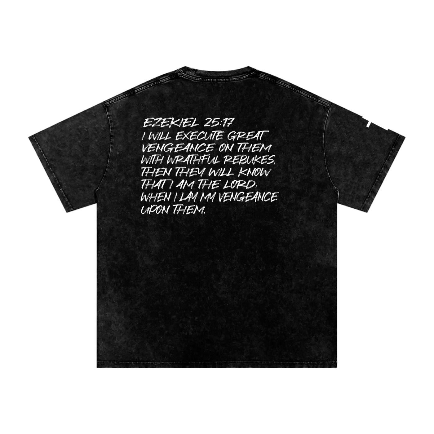 Wrathful Rebukes Oversized T-Shirt | Bold Christian Streetwear UK | Too Loud