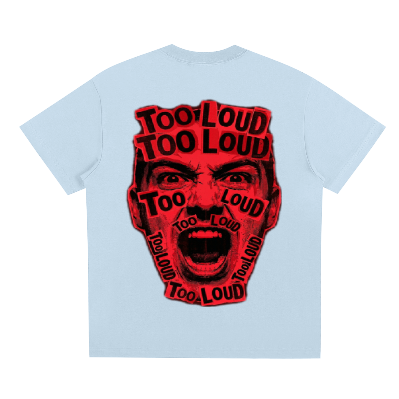 TOO LOUD OG red print T-Shirt