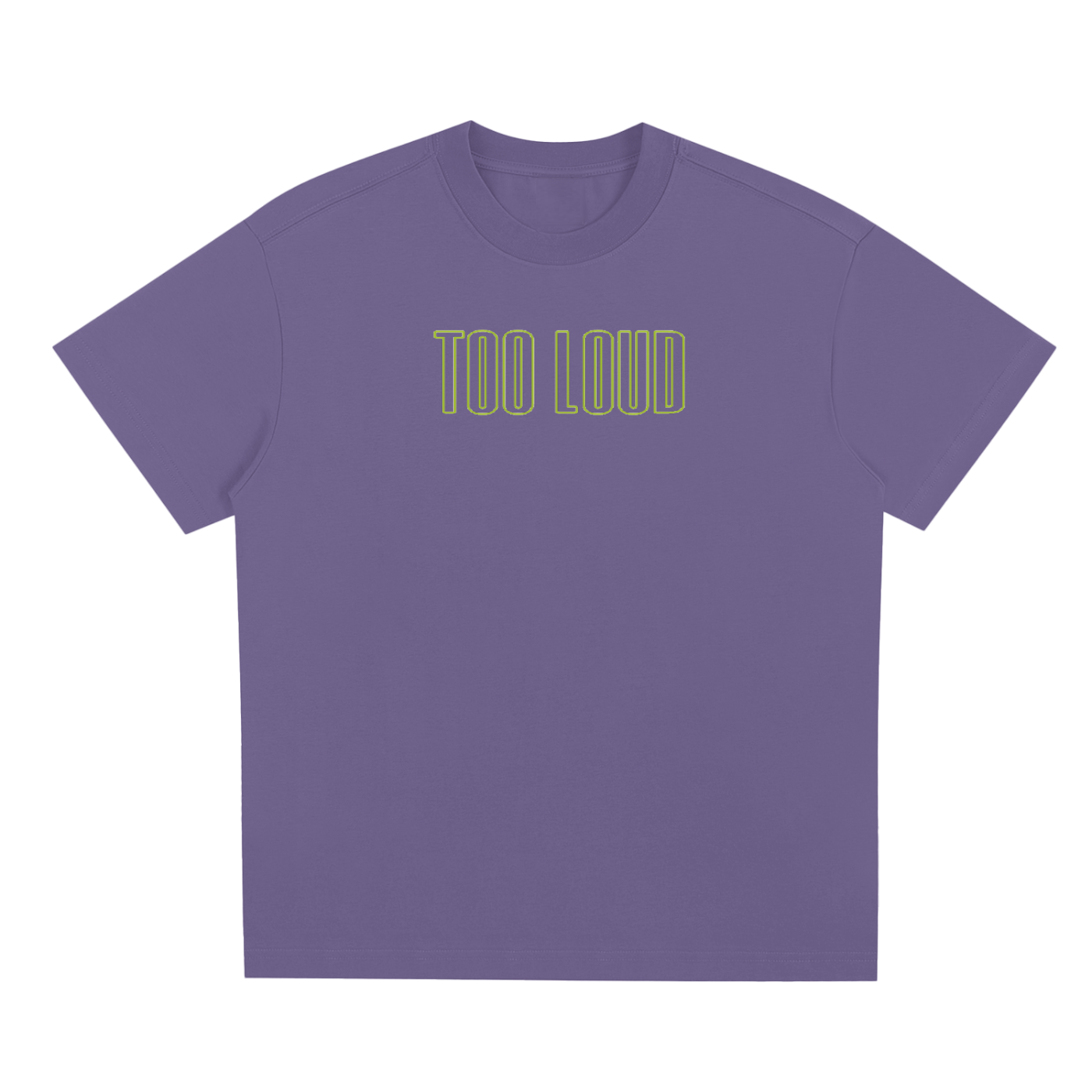 TOO LOUD OG green print T-Shirt
