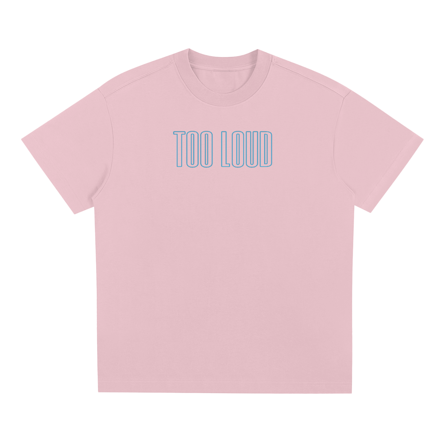 TOO LOUD OG blue print T-Shirt