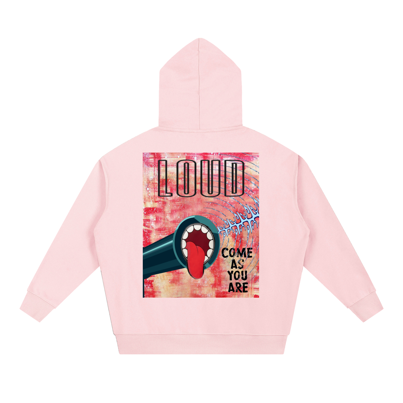 2L Artistic Flex Hoodie | Oversized Graphic Hoodie UK | Too Loud