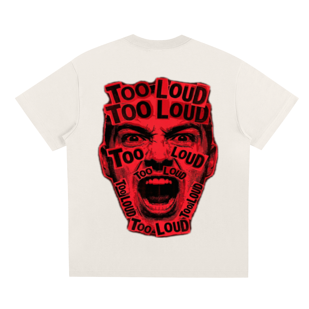 TOO LOUD OG red print T-Shirt