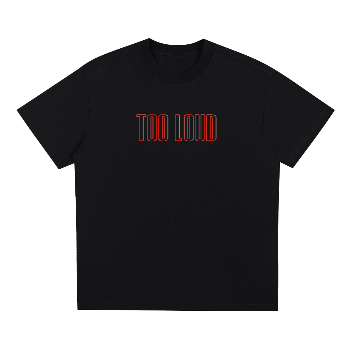 TOO LOUD OG red print T-Shirt