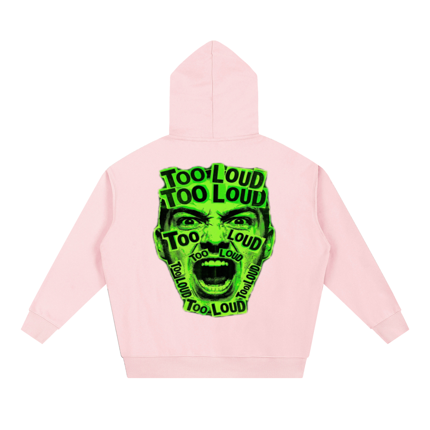TOO LOUD OG green print Hoodie