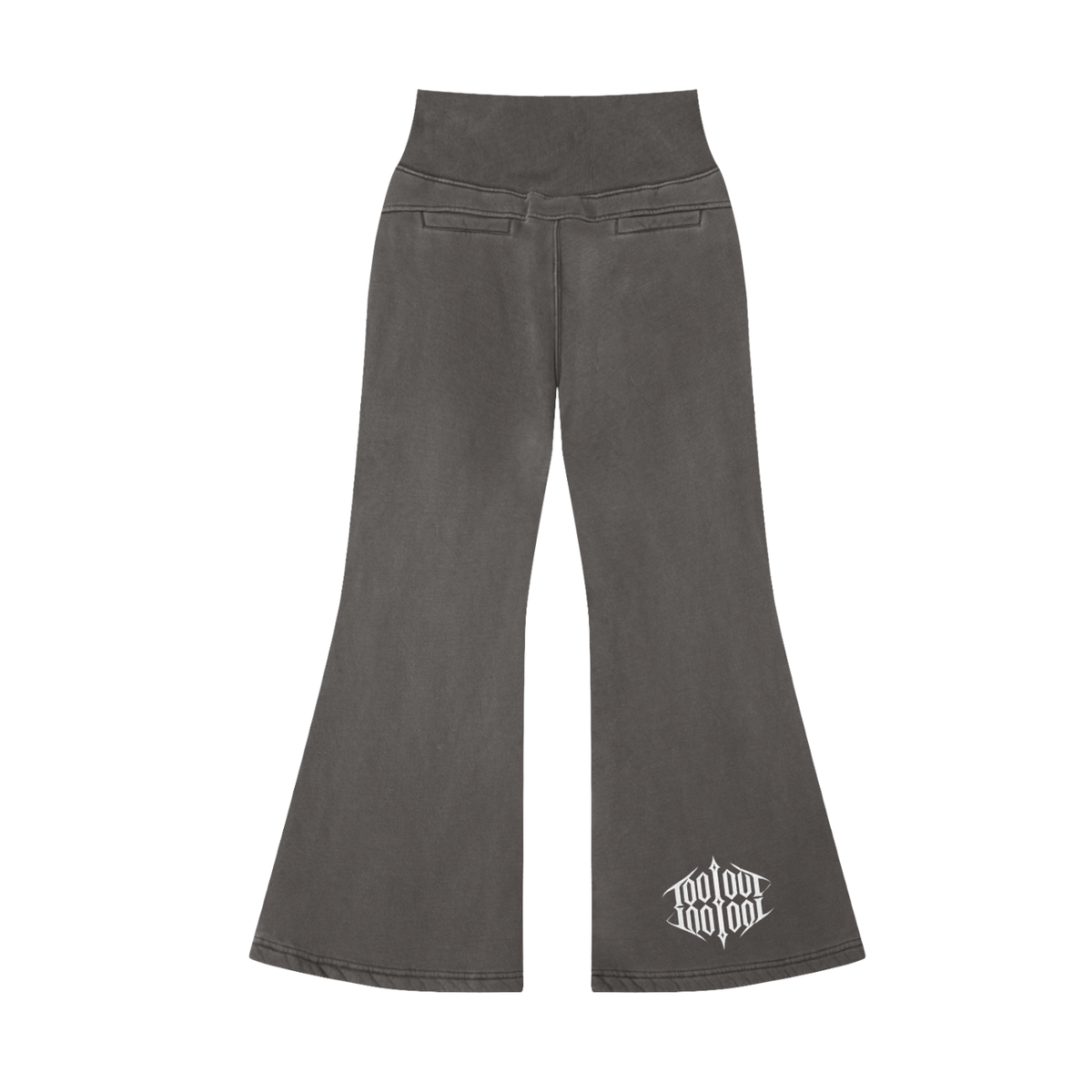 TOO LOUD "ROCK with US" Flared Fleece Pants