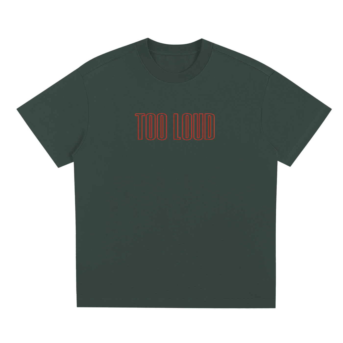 TOO LOUD OG red print T-Shirt