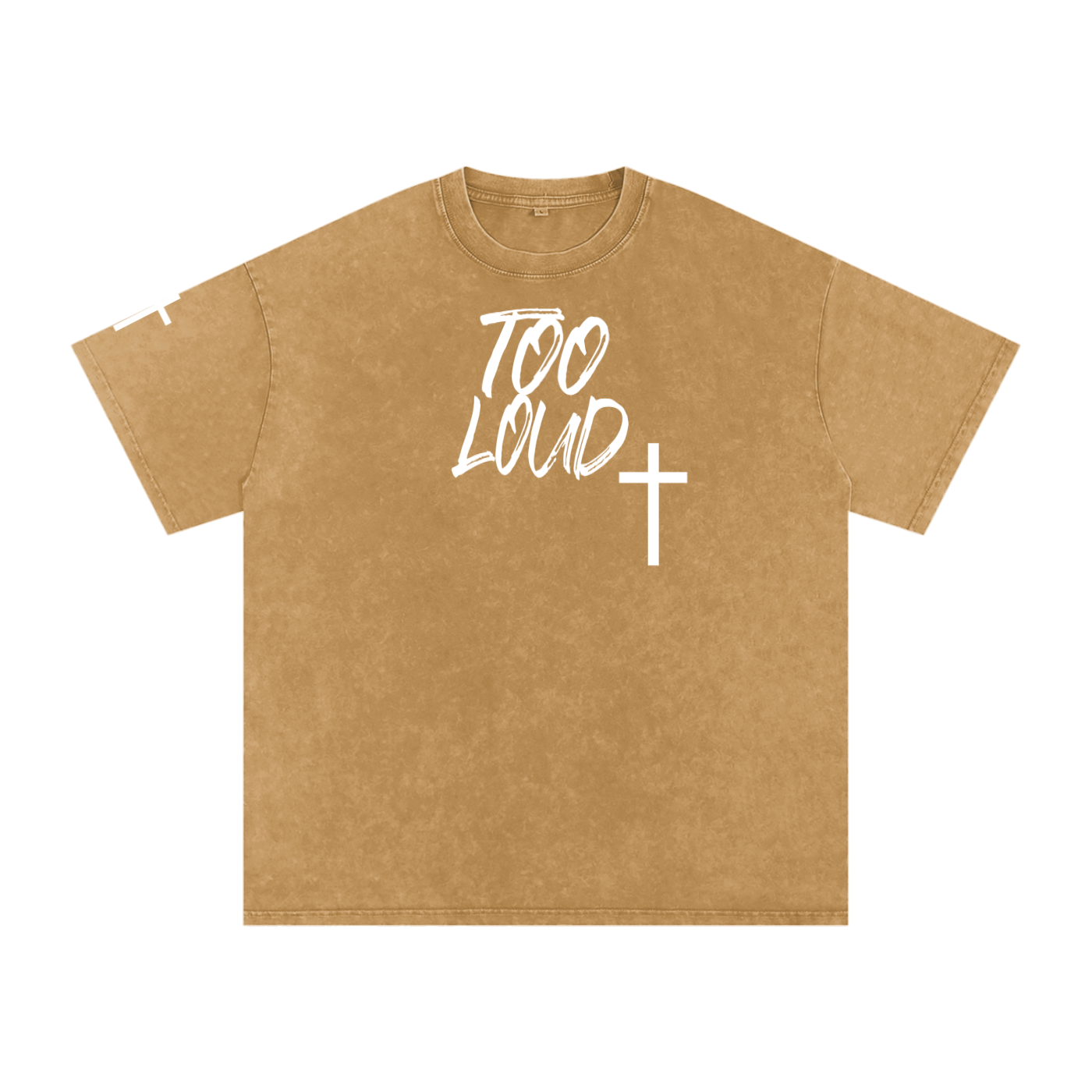 Rock and Fortress Oversized T-Shirt | Christian Streetwear UK | Too Loud