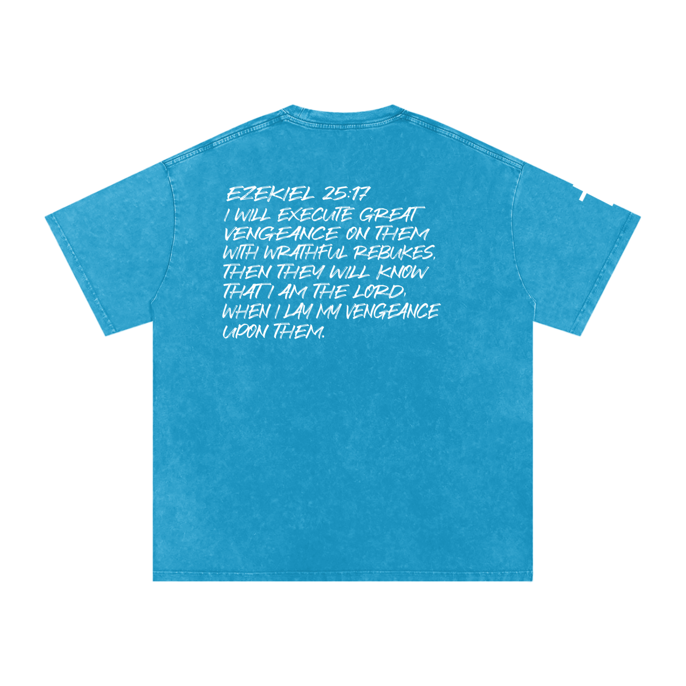 Wrathful Rebukes Oversized T-Shirt | Bold Christian Streetwear UK | Too Loud