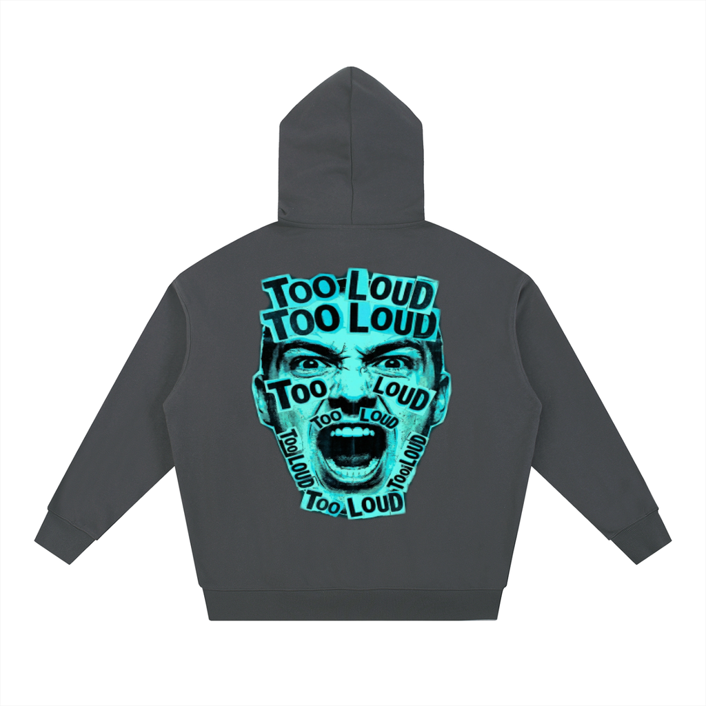 TOO LOUD OG blue print Hoodie