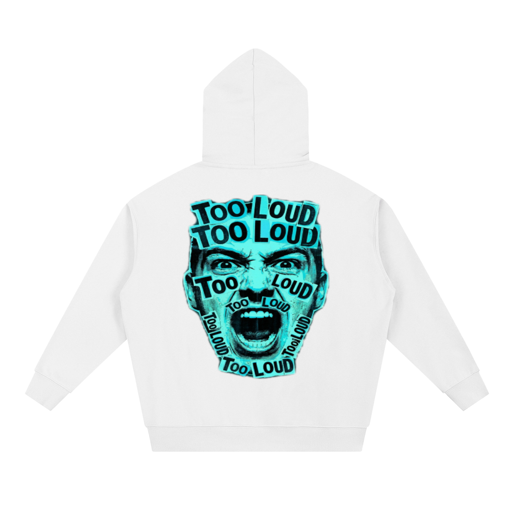 TOO LOUD OG blue print Hoodie