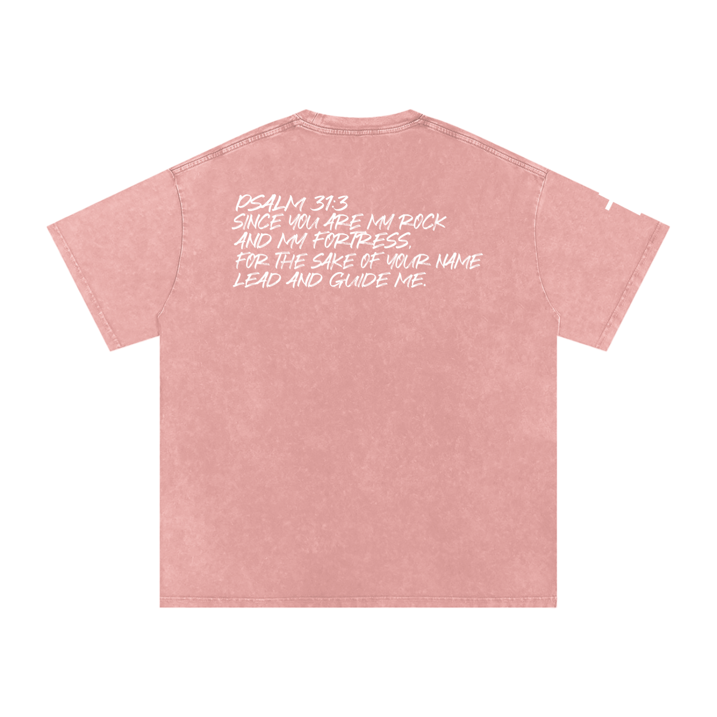 Rock and Fortress Oversized T-Shirt | Christian Streetwear UK | Too Loud