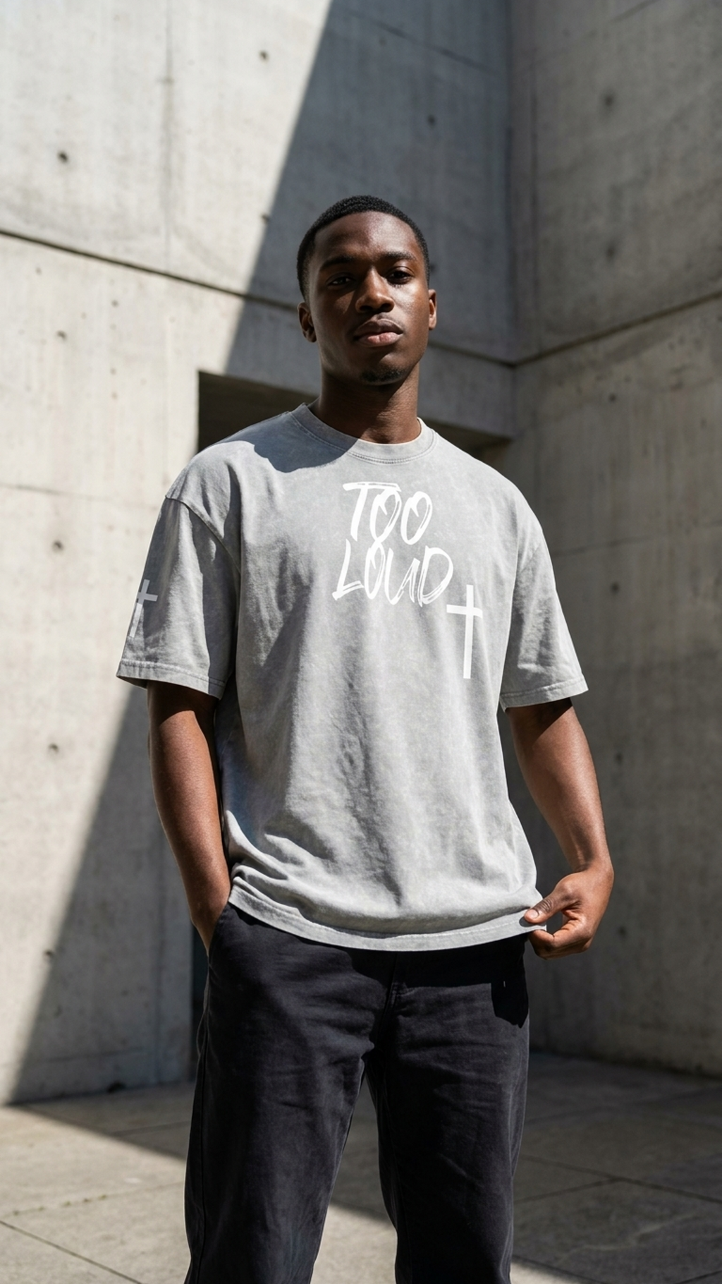 Through the Valley Oversized T-Shirt | Faith Streetwear UK | Too Loud