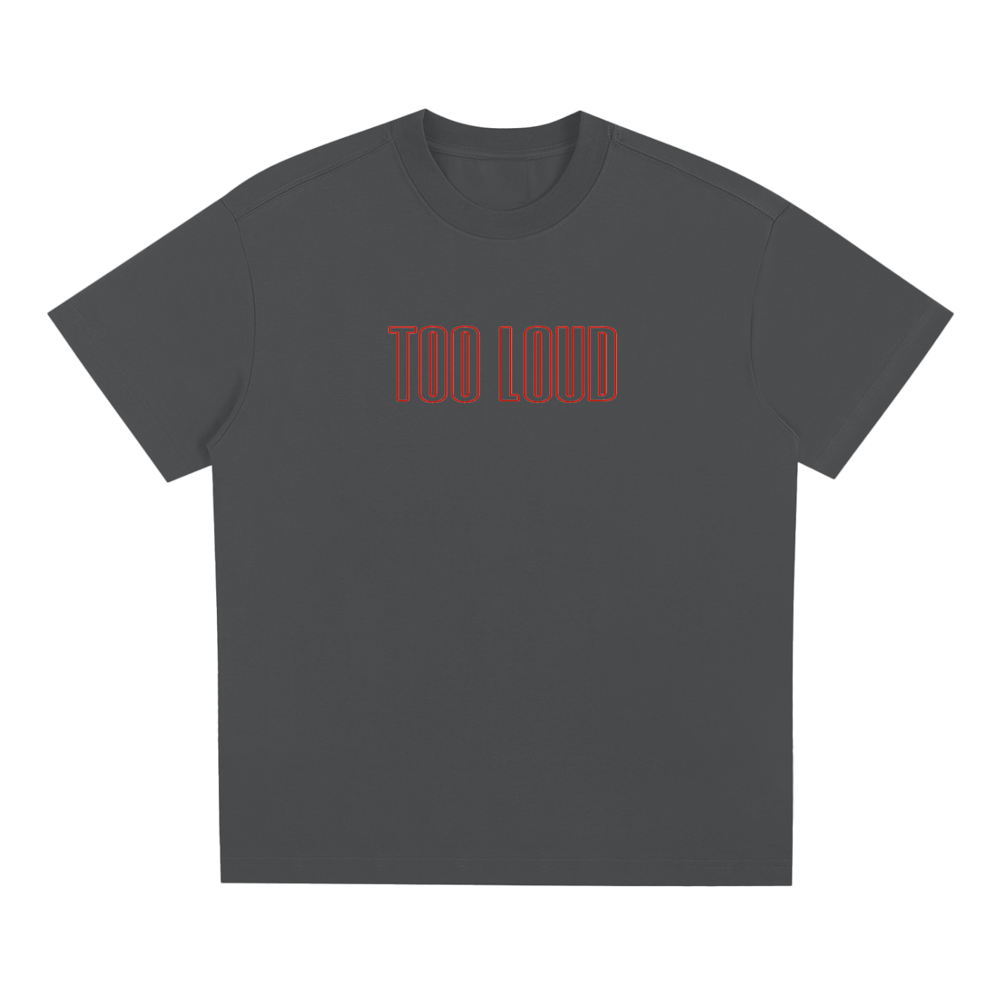 TOO LOUD OG red print T-Shirt