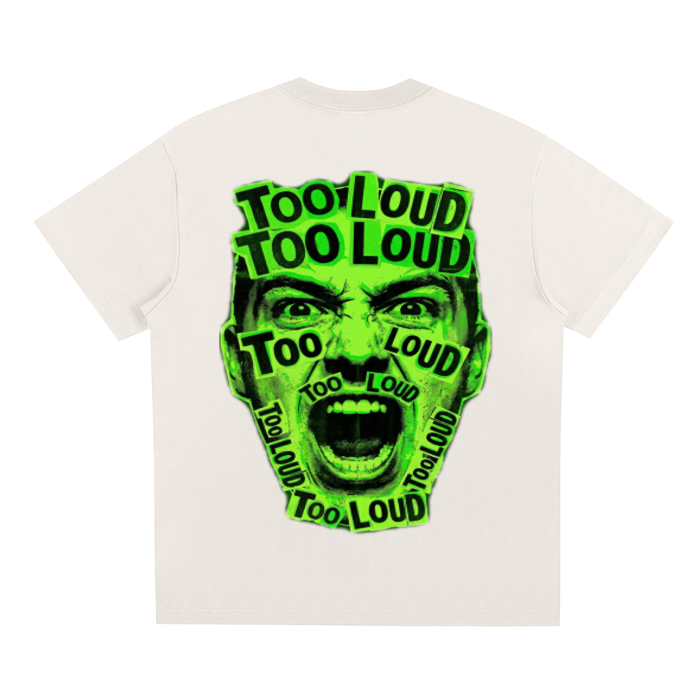 TOO LOUD OG green print T-Shirt