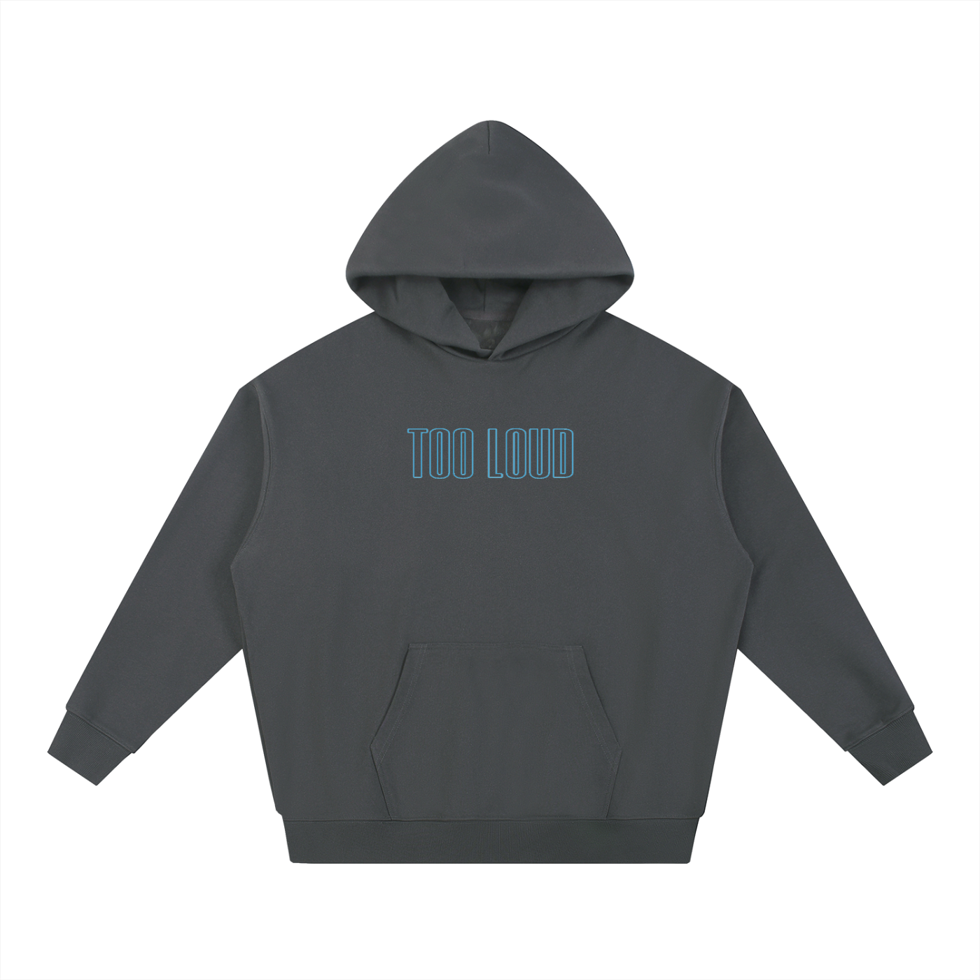 TOO LOUD OG blue print Hoodie