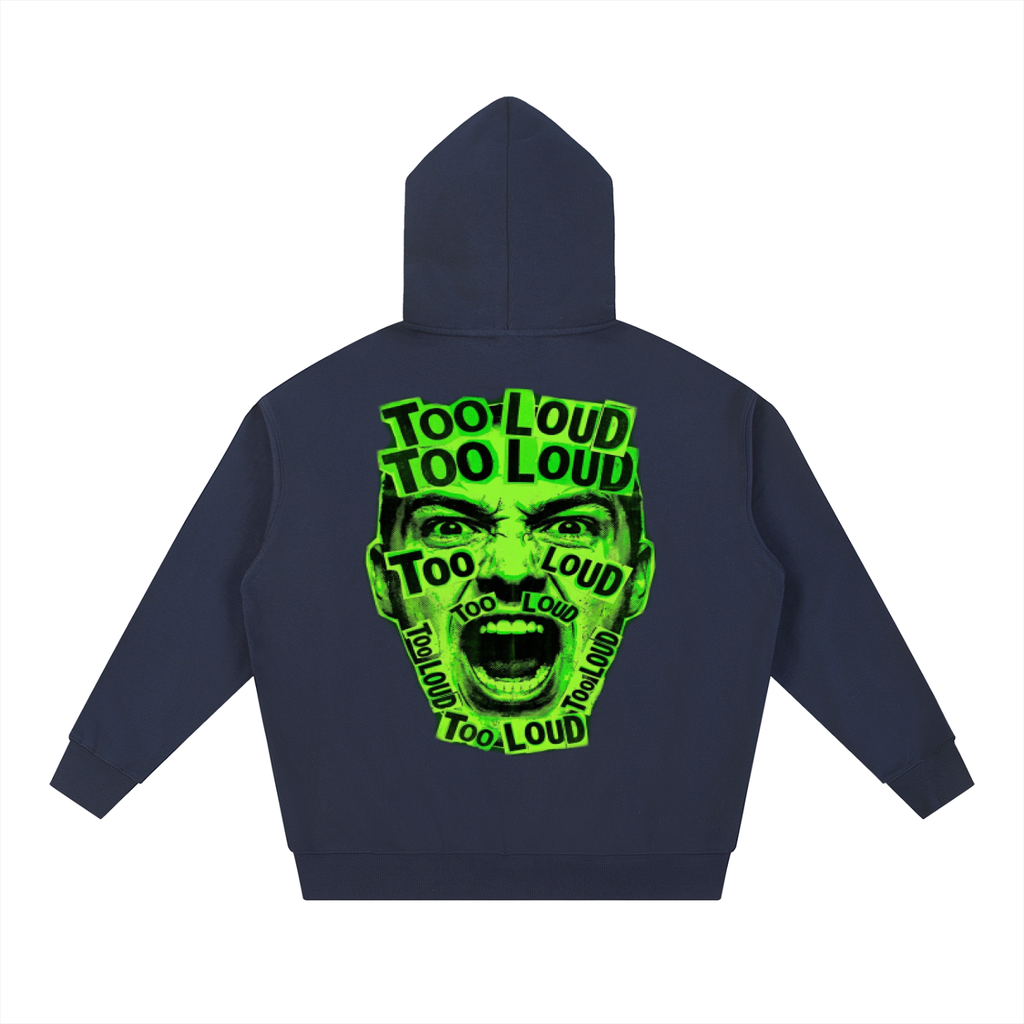 TOO LOUD OG green print Hoodie