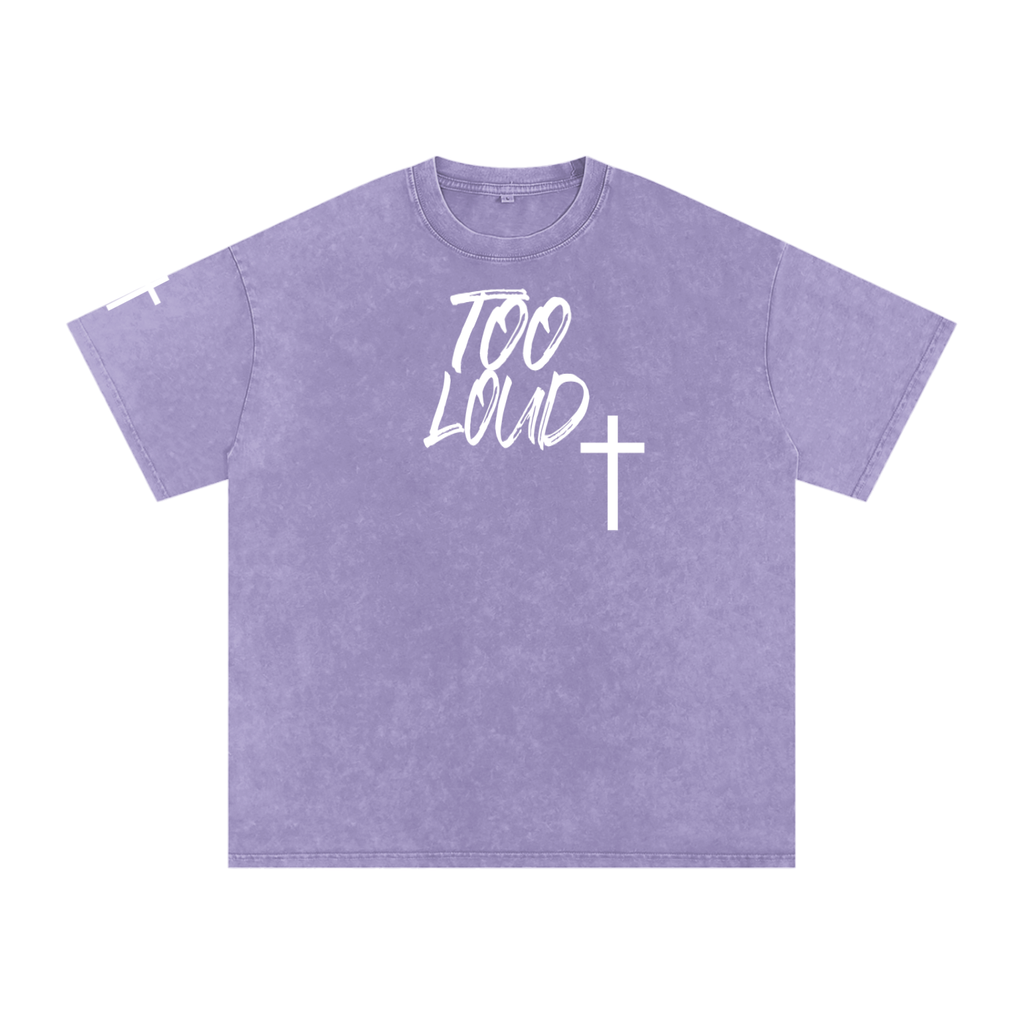 Rock and Fortress Oversized T-Shirt | Christian Streetwear UK | Too Loud