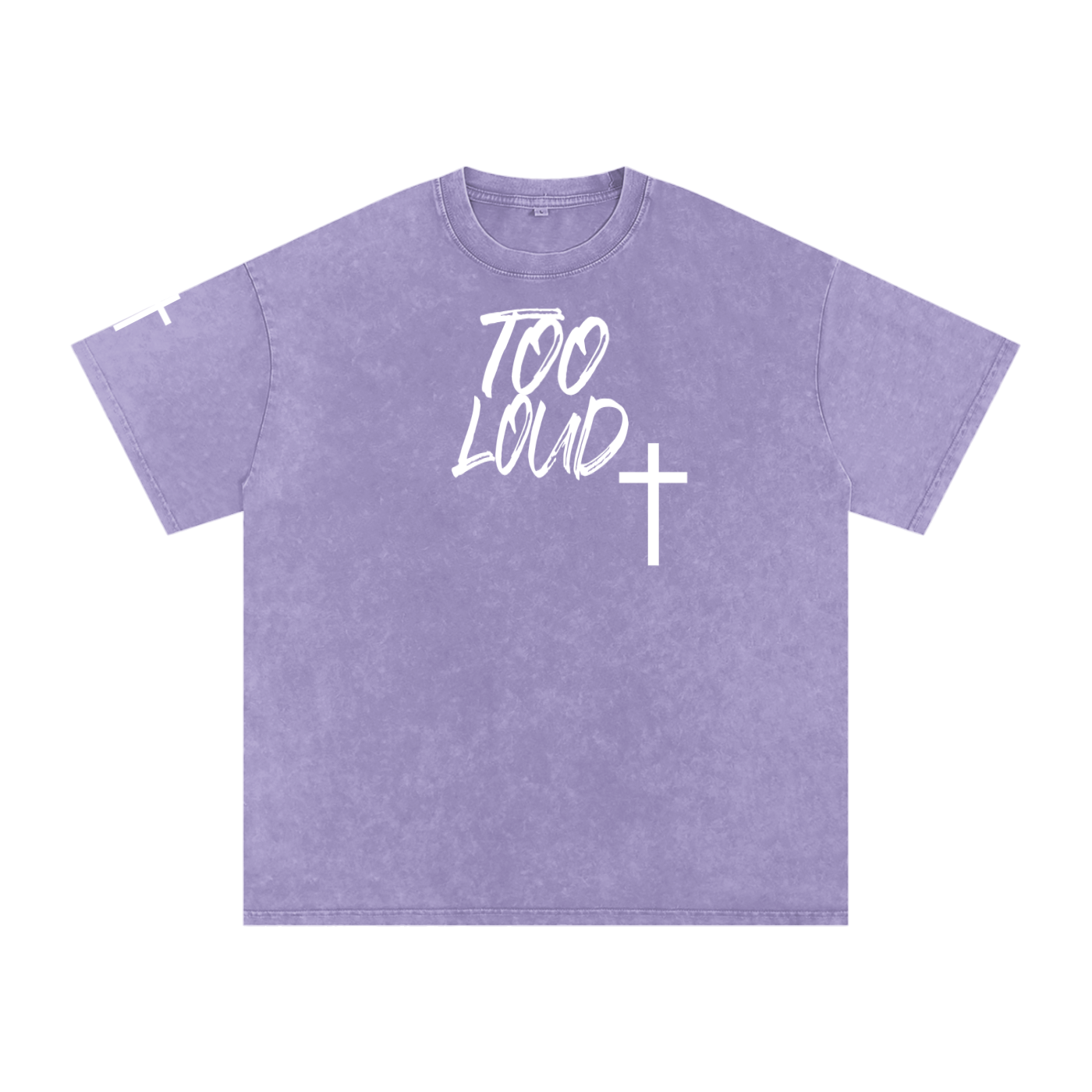 Rock and Fortress Oversized T-Shirt | Christian Streetwear UK | Too Loud