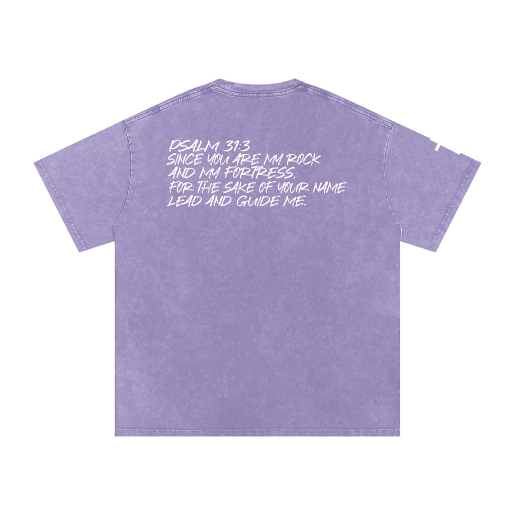 Rock and Fortress Oversized T-Shirt | Christian Streetwear UK | Too Loud