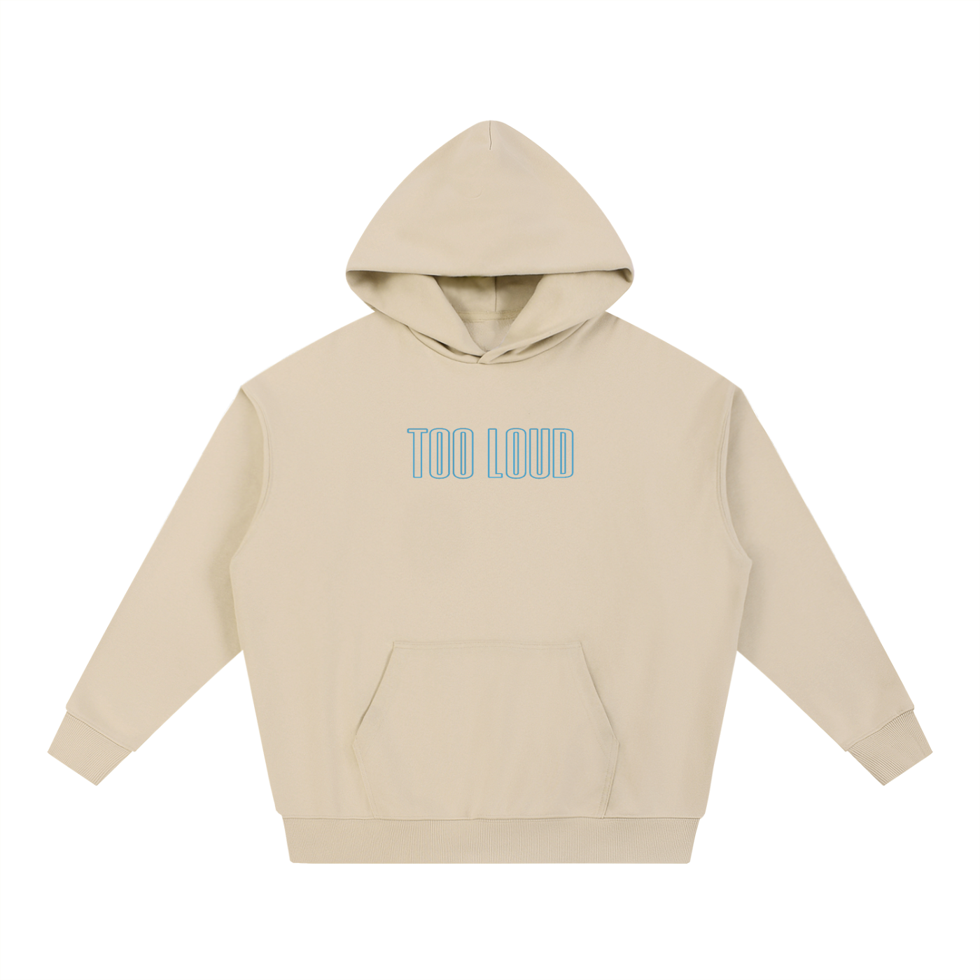 TOO LOUD OG blue print Hoodie