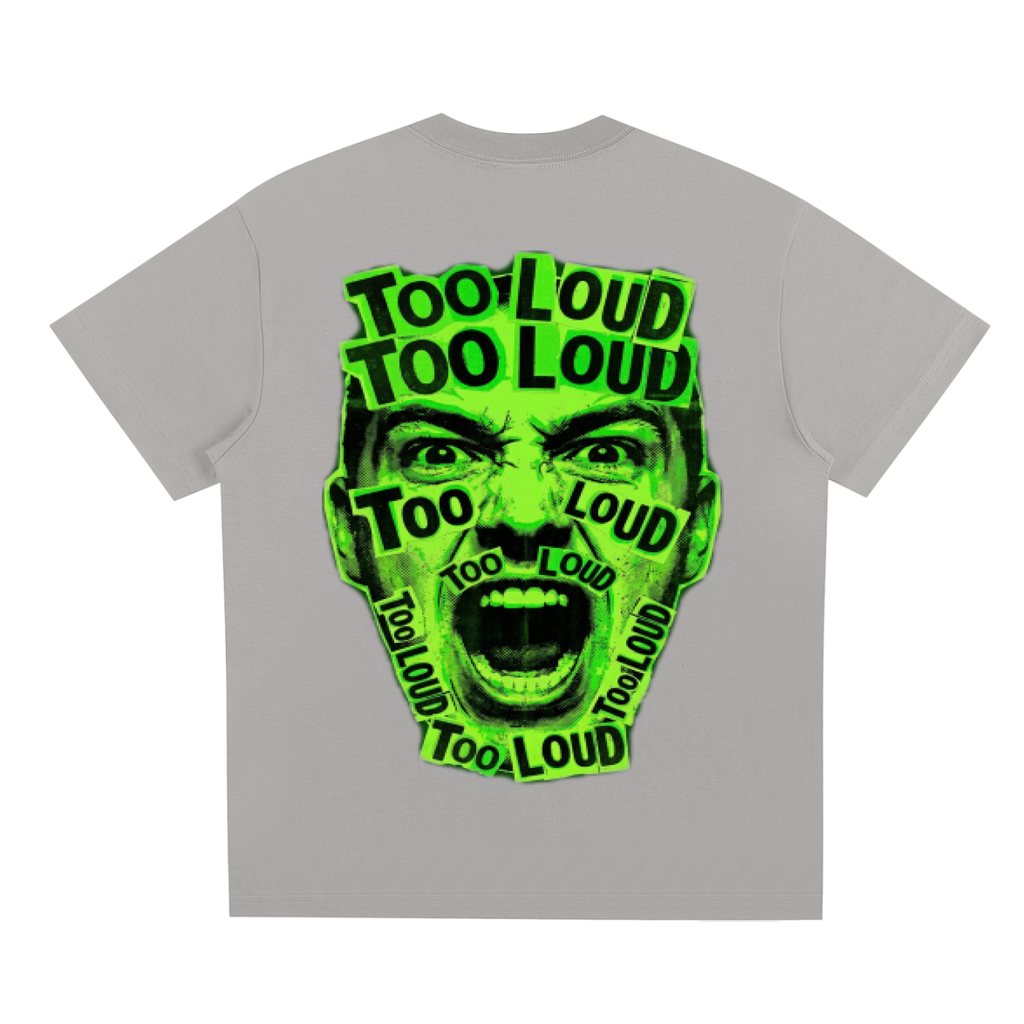 TOO LOUD OG green print T-Shirt