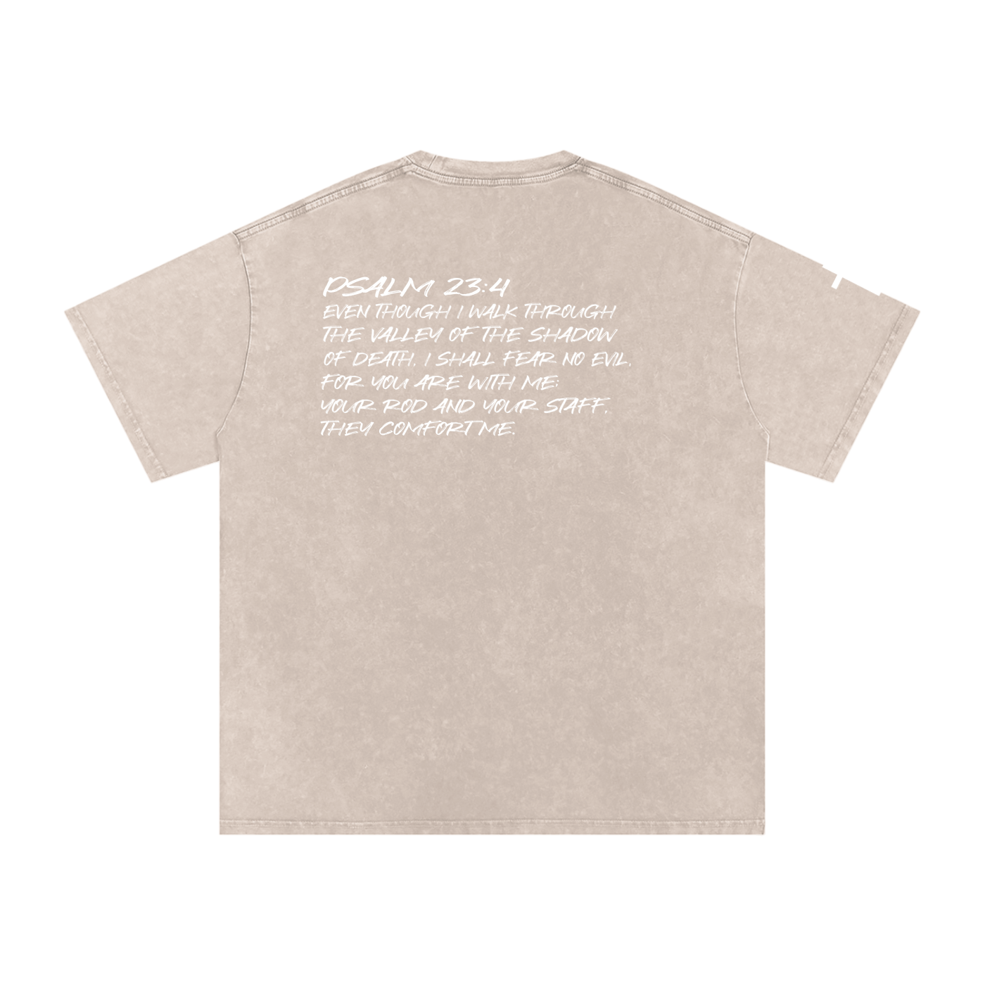 Through the Valley Oversized T-Shirt | Faith Streetwear UK | Too Loud
