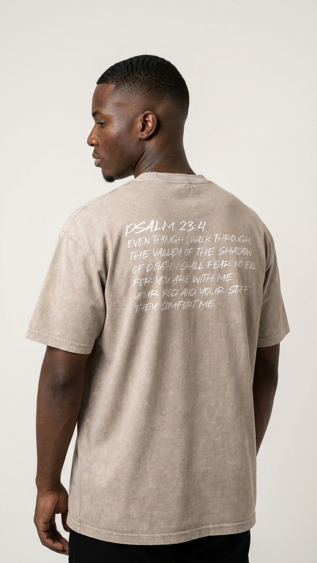 Through the Valley Oversized T-Shirt | Faith Streetwear UK | Too Loud
