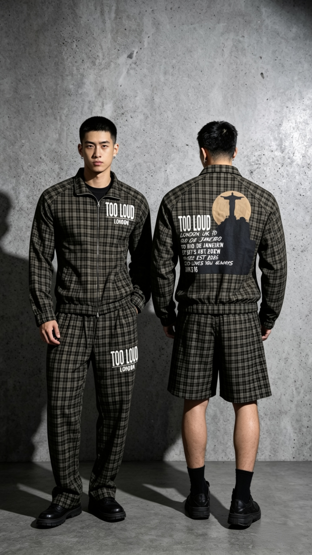 TOOLOUD,JACKET,PLAID,CHRIST,LONDON