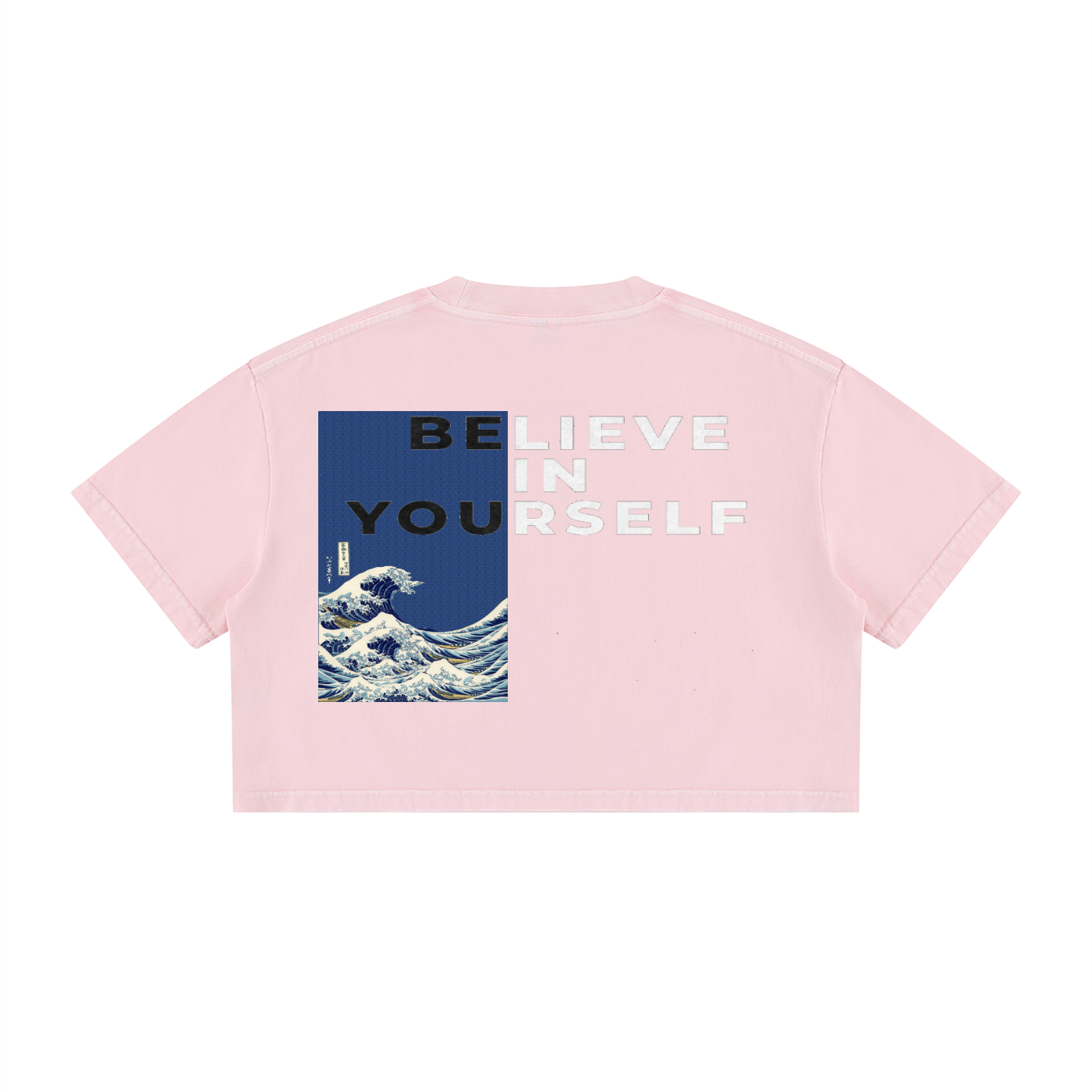 Women's "TOO LOUD" Mineral Wash Cotton Crop T-Shirt