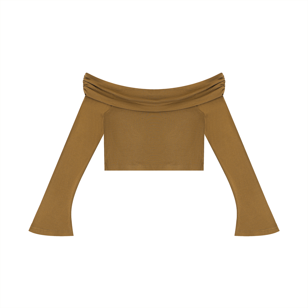 TOOLOUD,LONDON,CROP,OFFSHOULDER