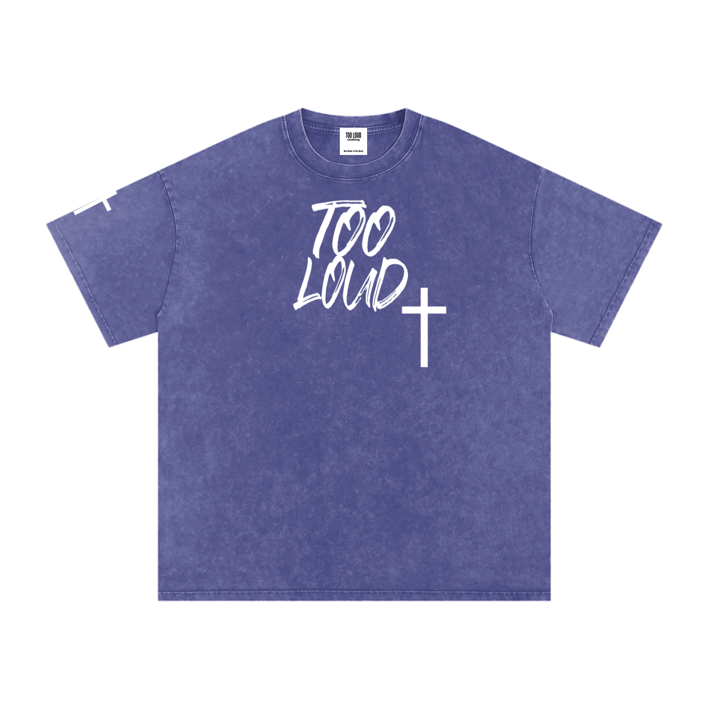 Wrathful Rebukes Oversized T-Shirt | Bold Christian Streetwear UK | Too Loud