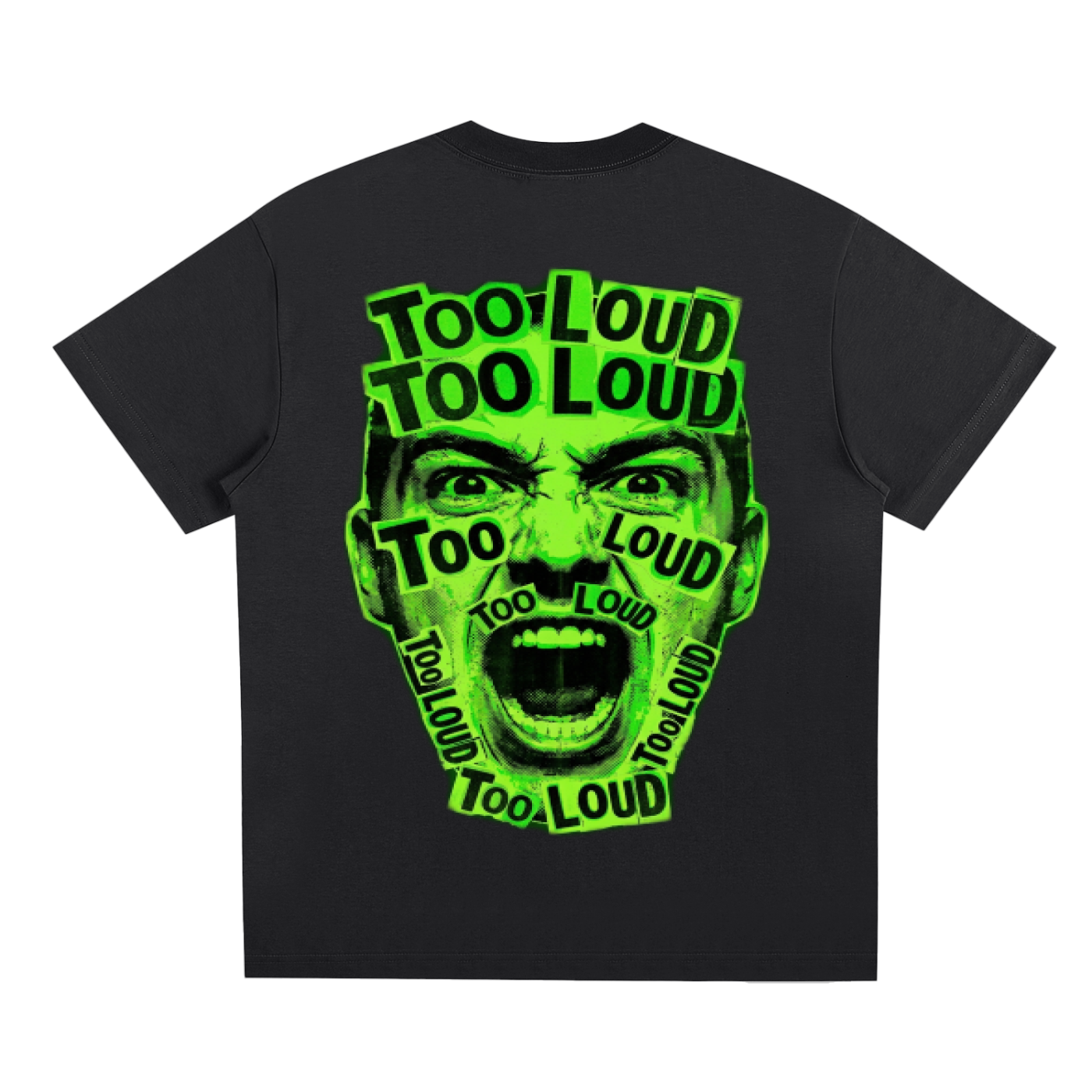 TOO LOUD OG green print T-Shirt