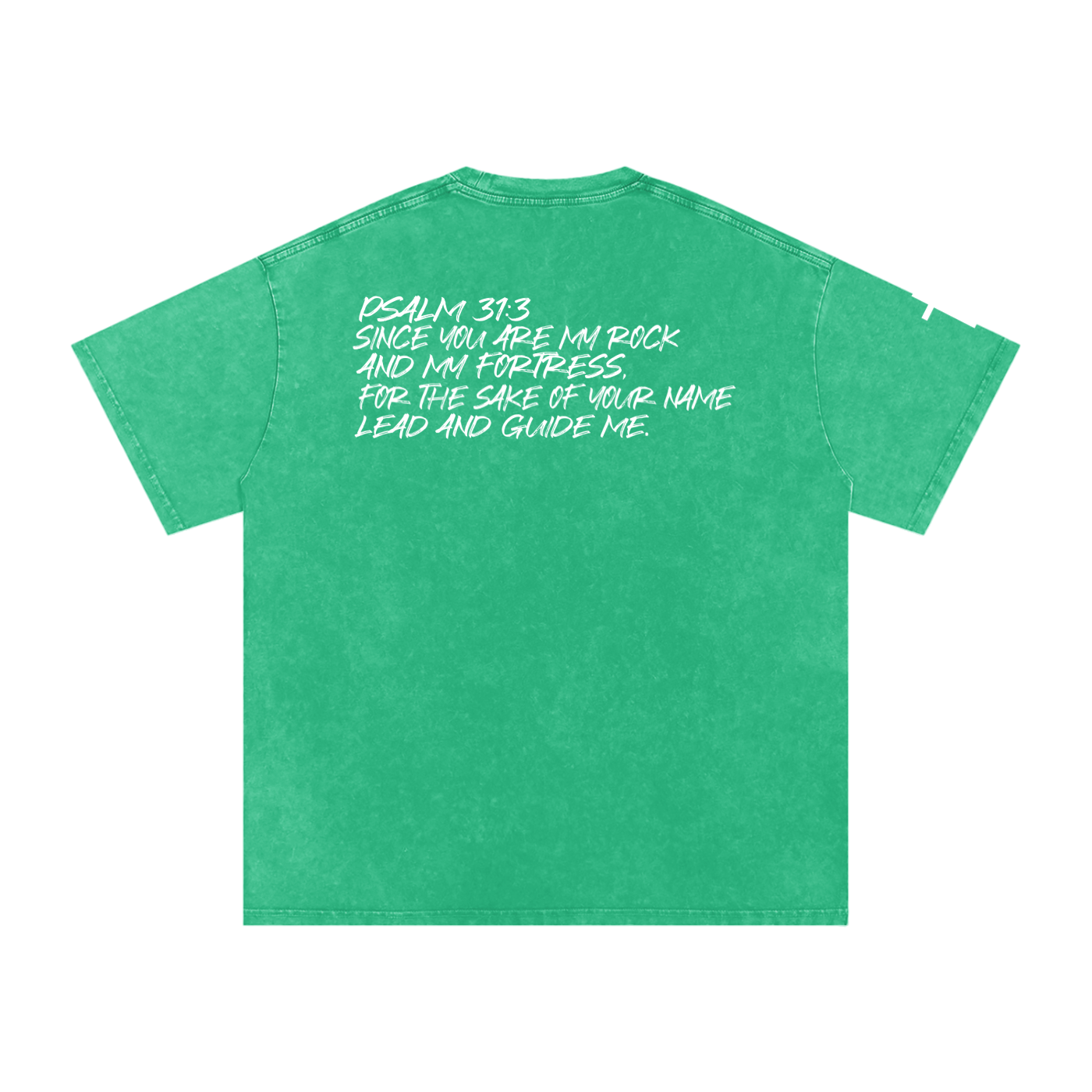 Rock and Fortress Oversized T-Shirt | Christian Streetwear UK | Too Loud