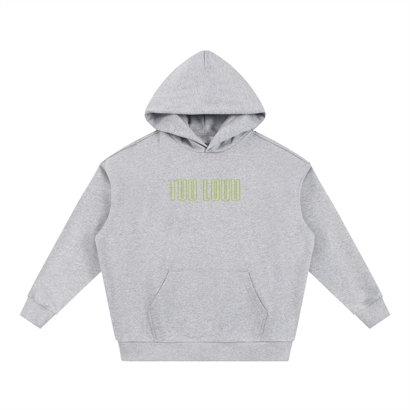 TOO LOUD OG green print Hoodie