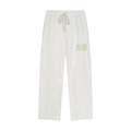 TOO LOUD OG green print Straight-Leg Sweatpants