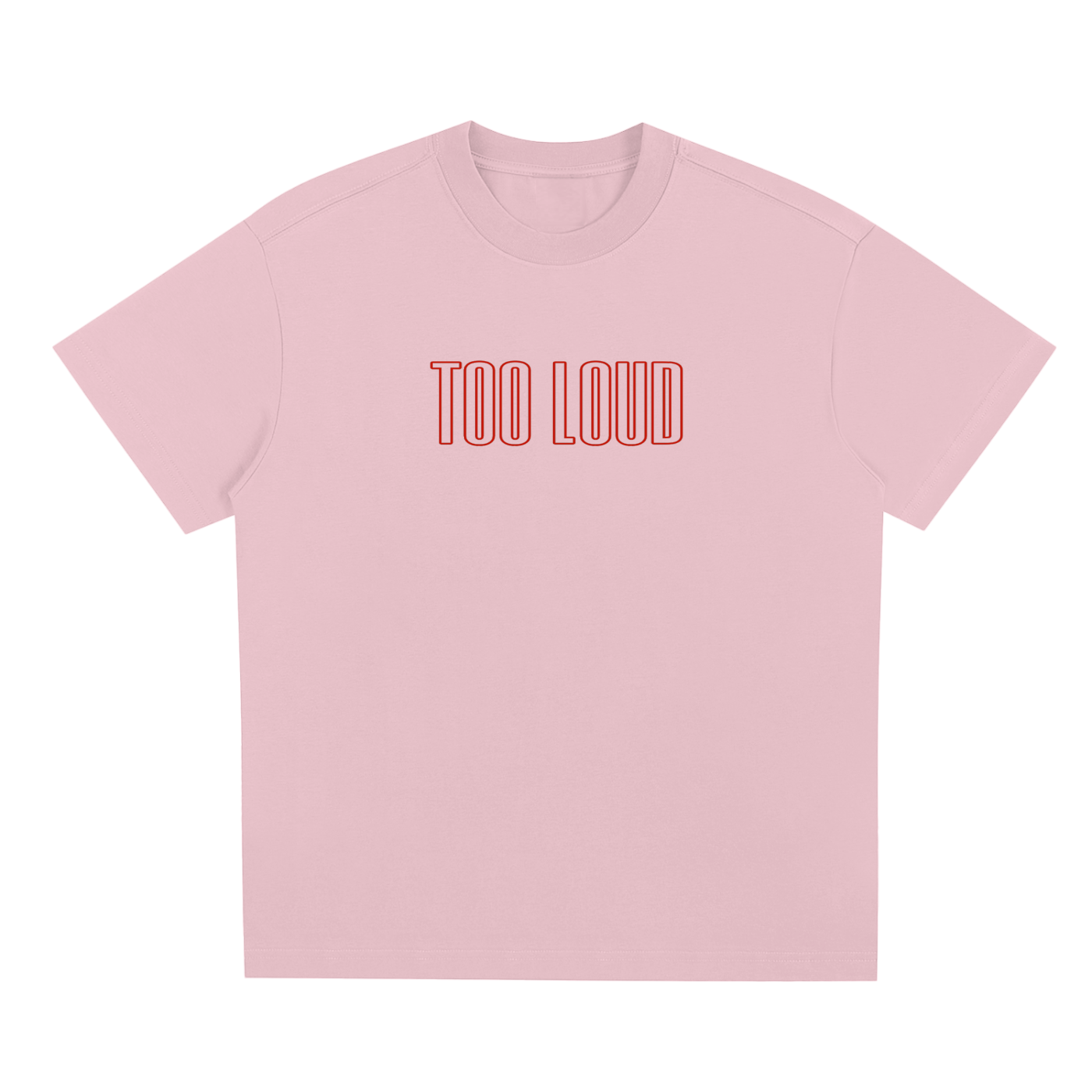 TOO LOUD OG red print T-Shirt