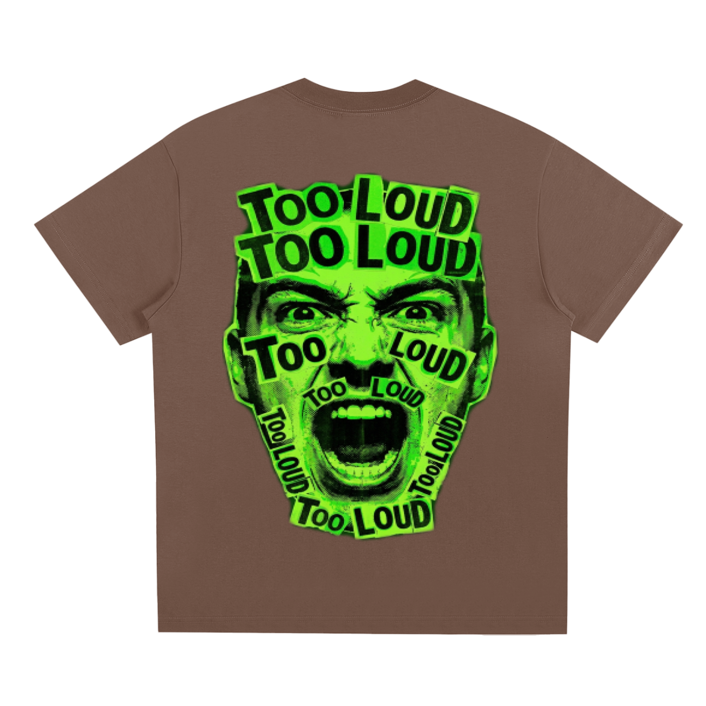 TOO LOUD OG green print T-Shirt