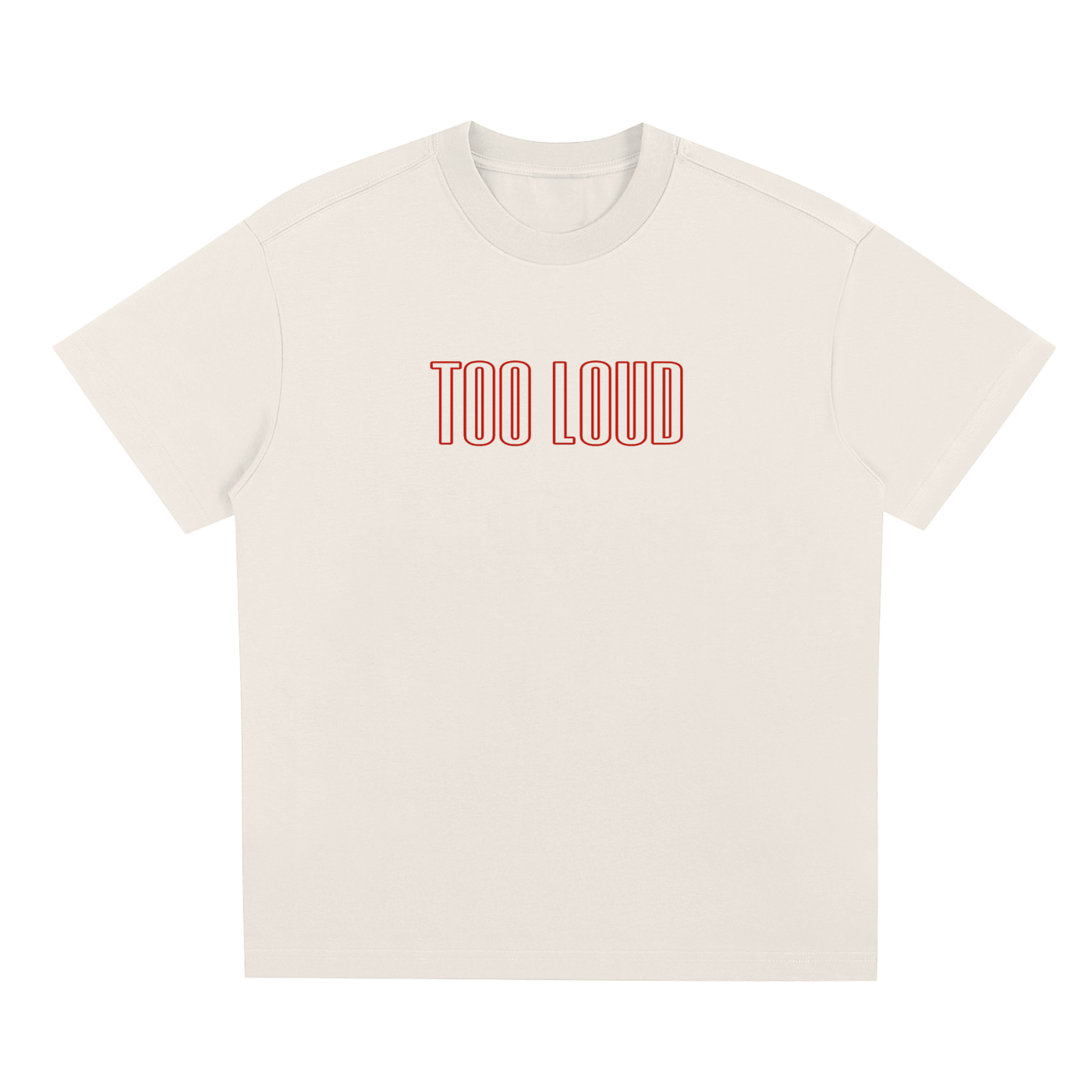 TOO LOUD OG red print T-Shirt
