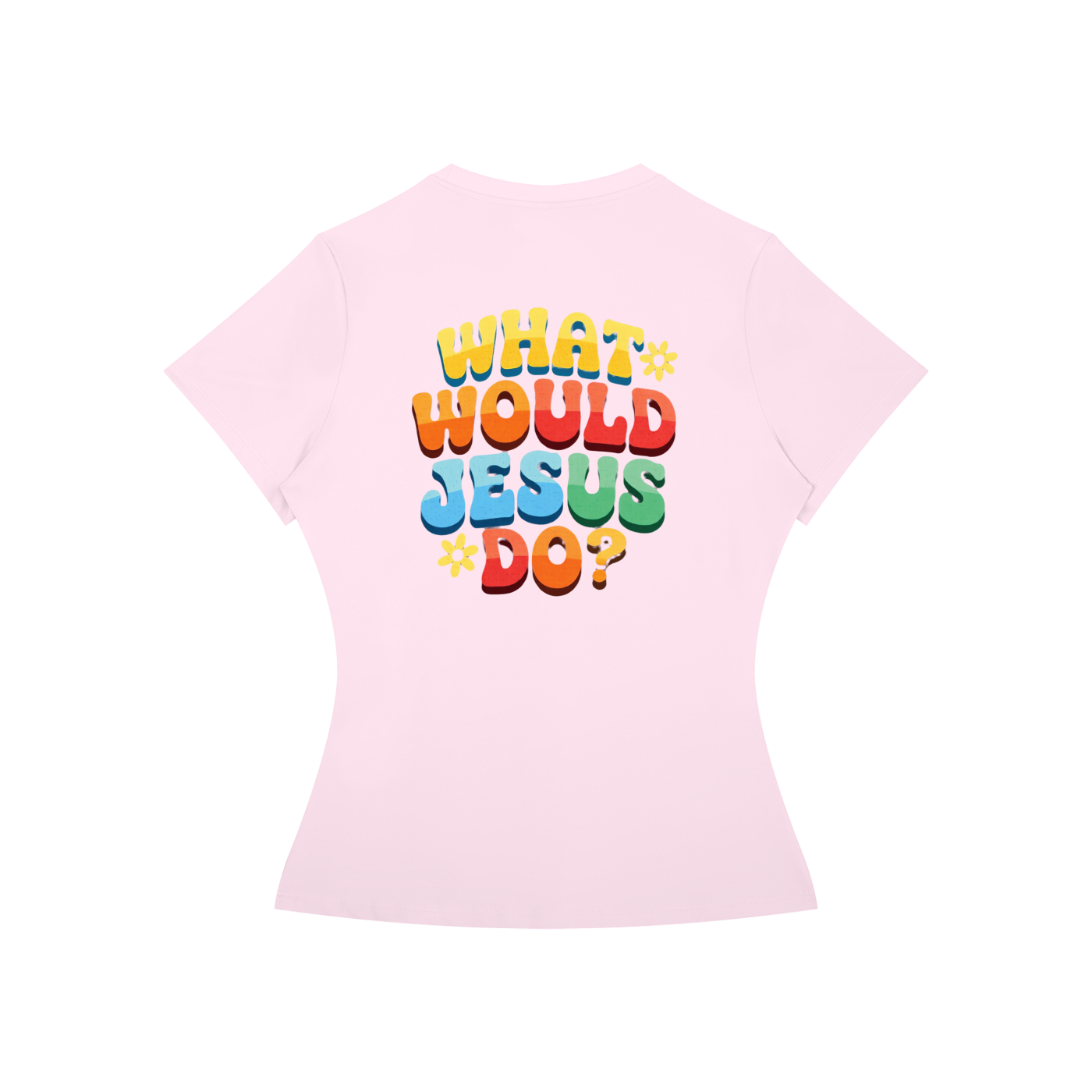 WWJD,WOMENS,TSHIRT,JESUS