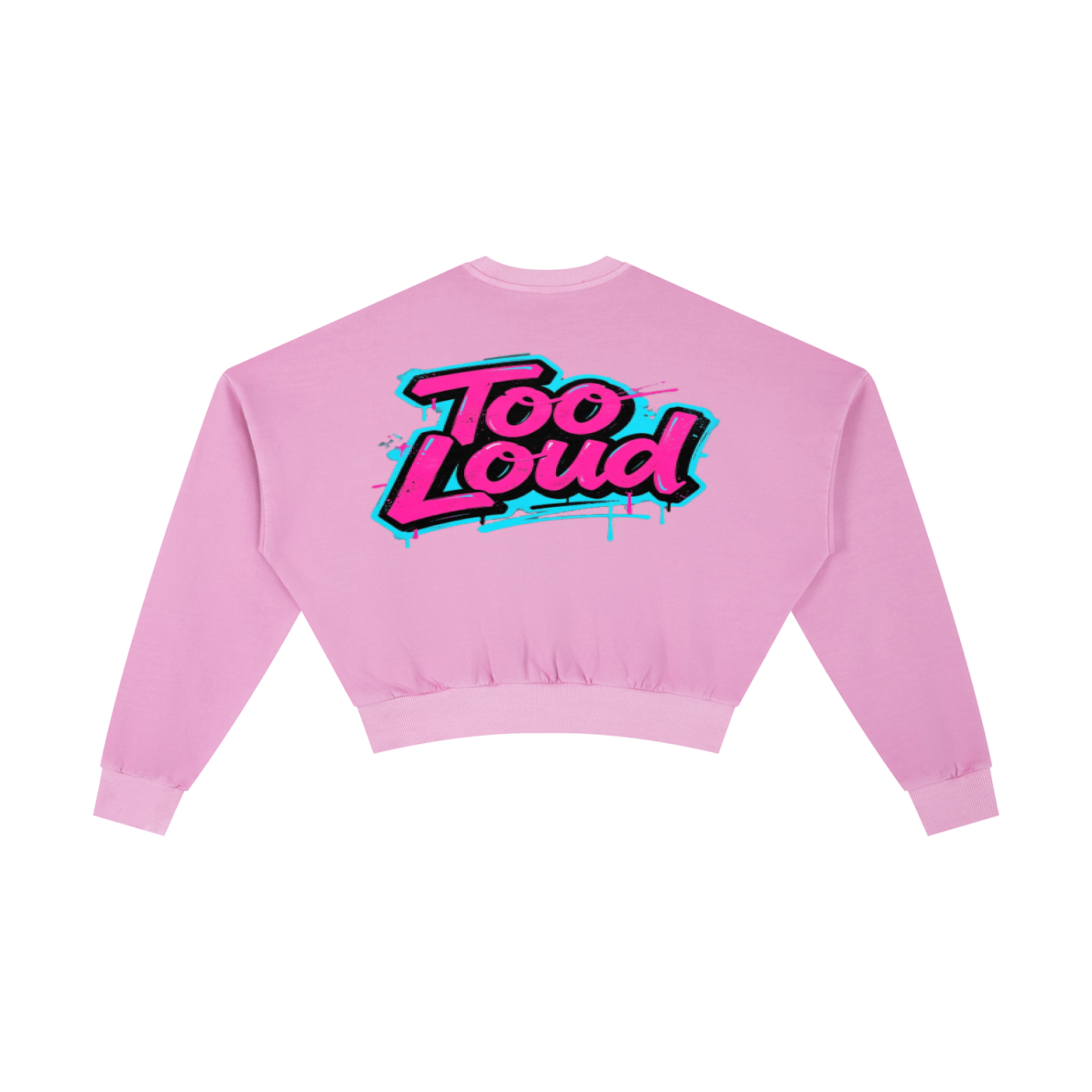 LOUD Rebellion Cropped Sweatshirt | Women's Christian Streetwear UK | Too Loud