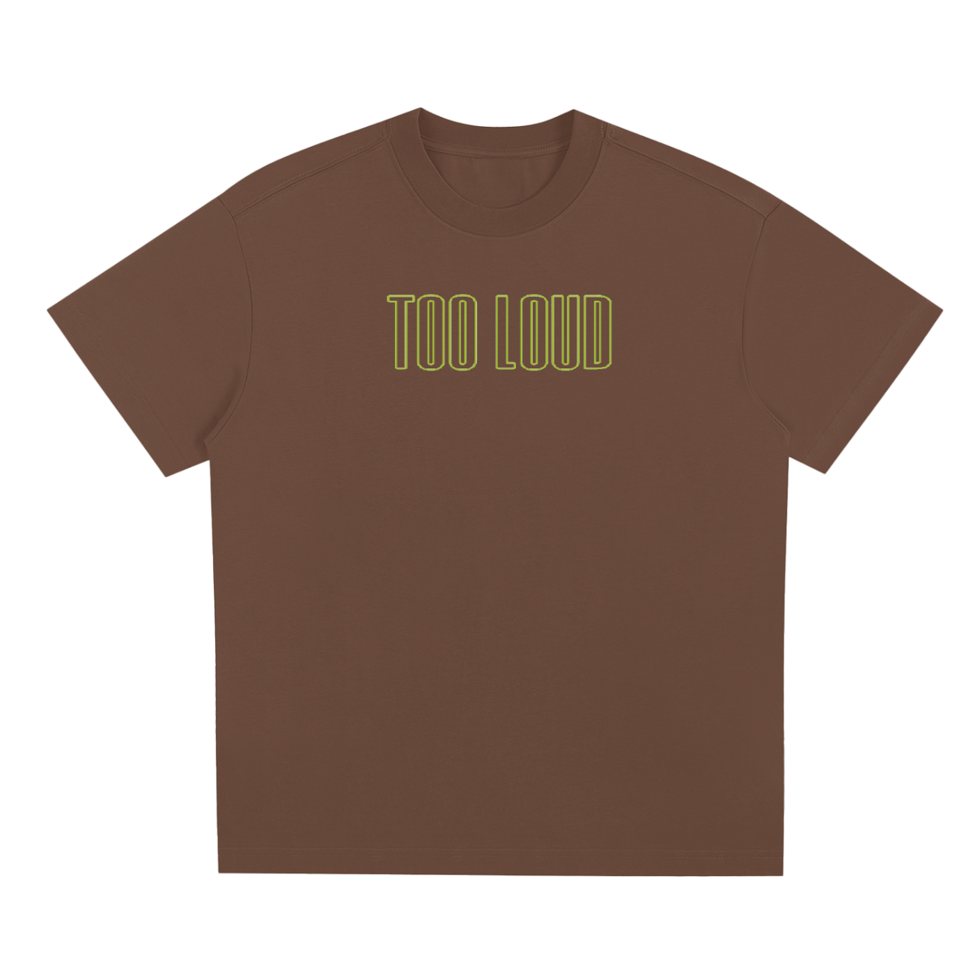 TOO LOUD OG green print T-Shirt
