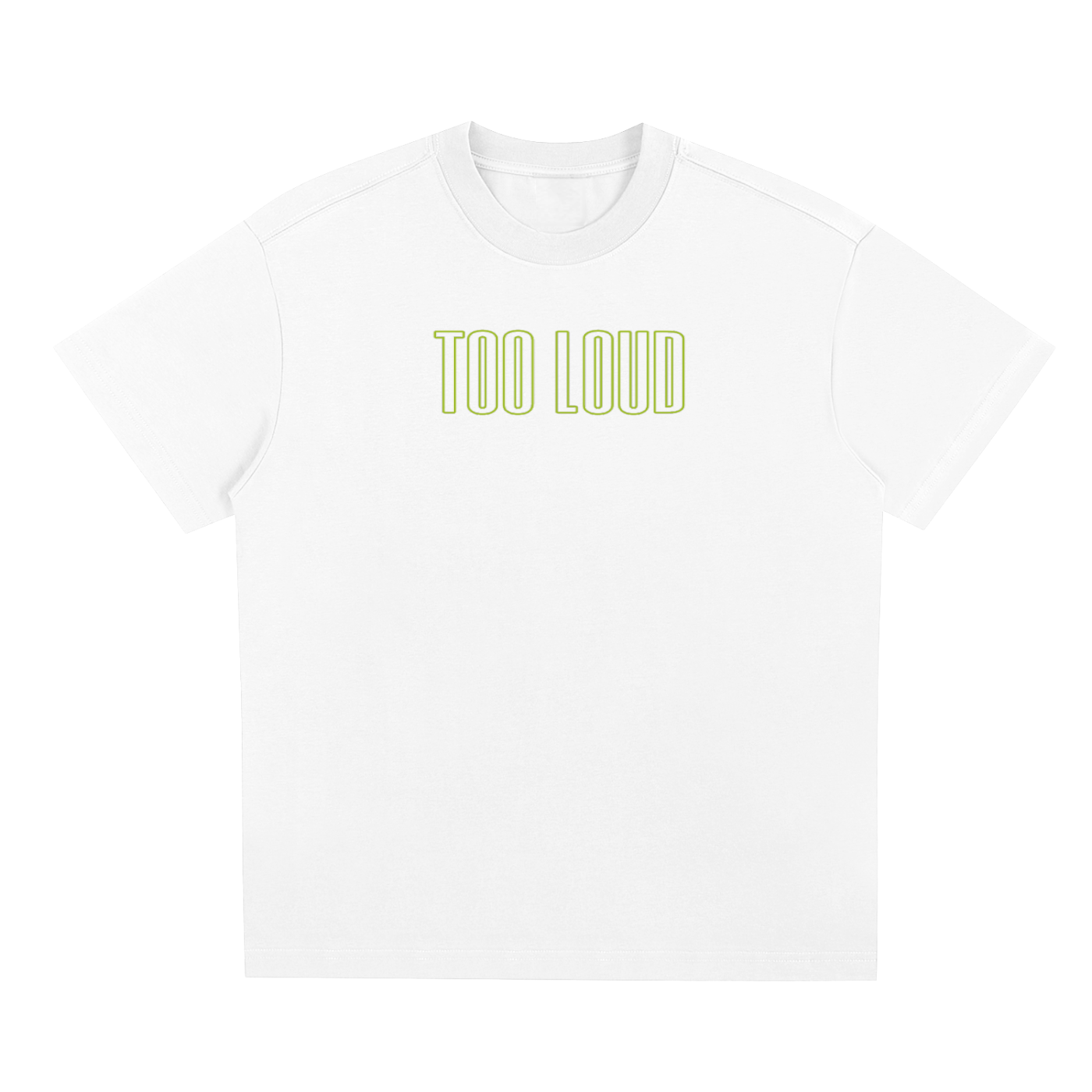 TOO LOUD OG green print T-Shirt