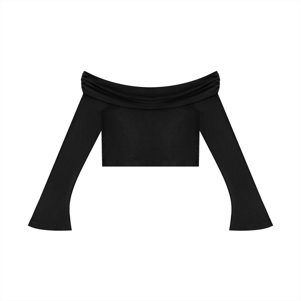 TOOLOUD,LONDON,CROP,OFFSHOULDER