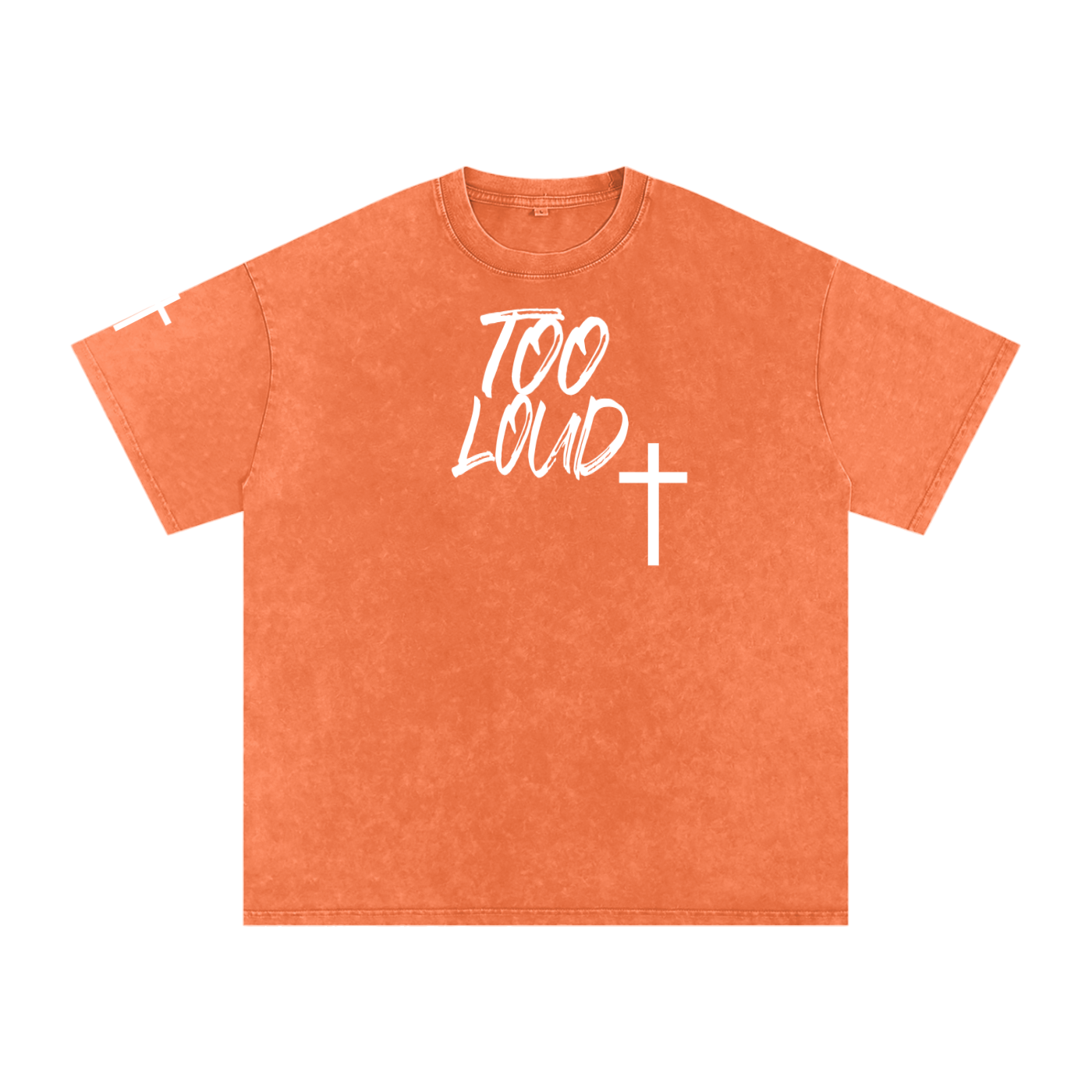 Rock and Fortress Oversized T-Shirt | Christian Streetwear UK | Too Loud