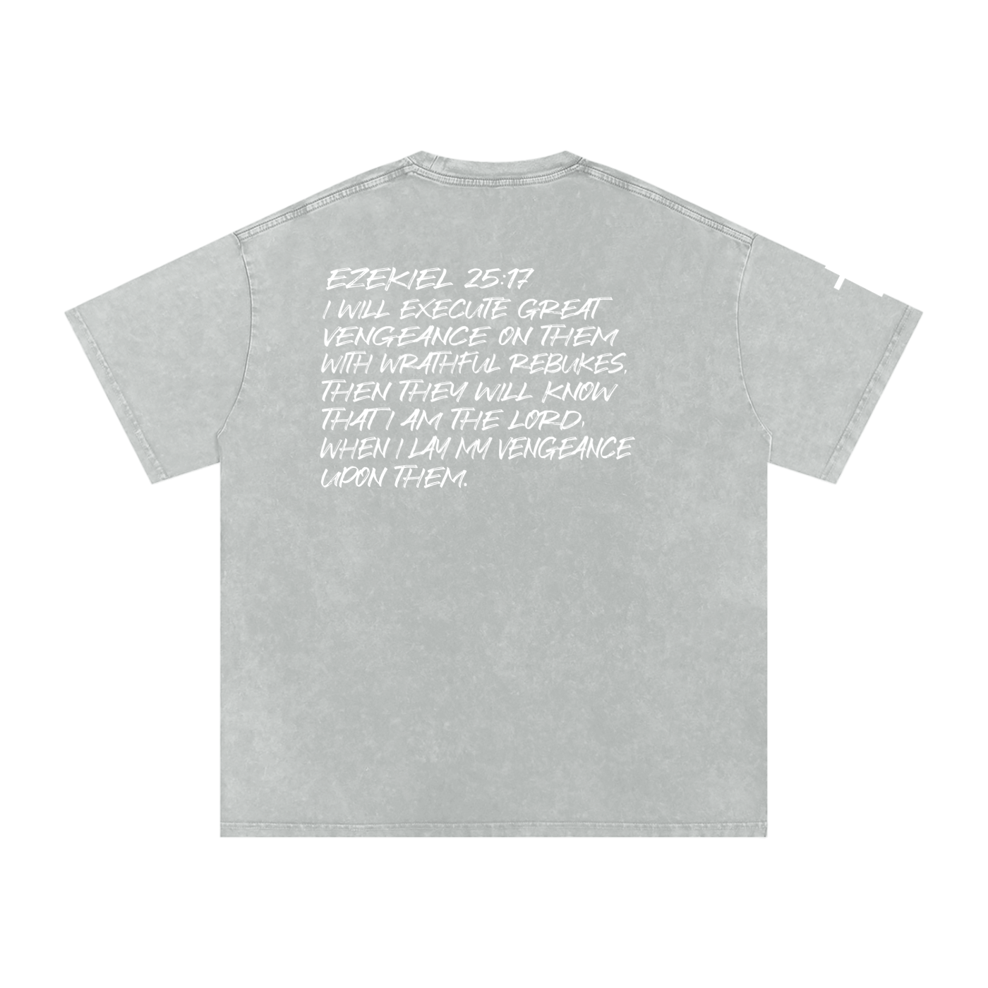 Wrathful Rebukes Oversized T-Shirt | Bold Christian Streetwear UK | Too Loud