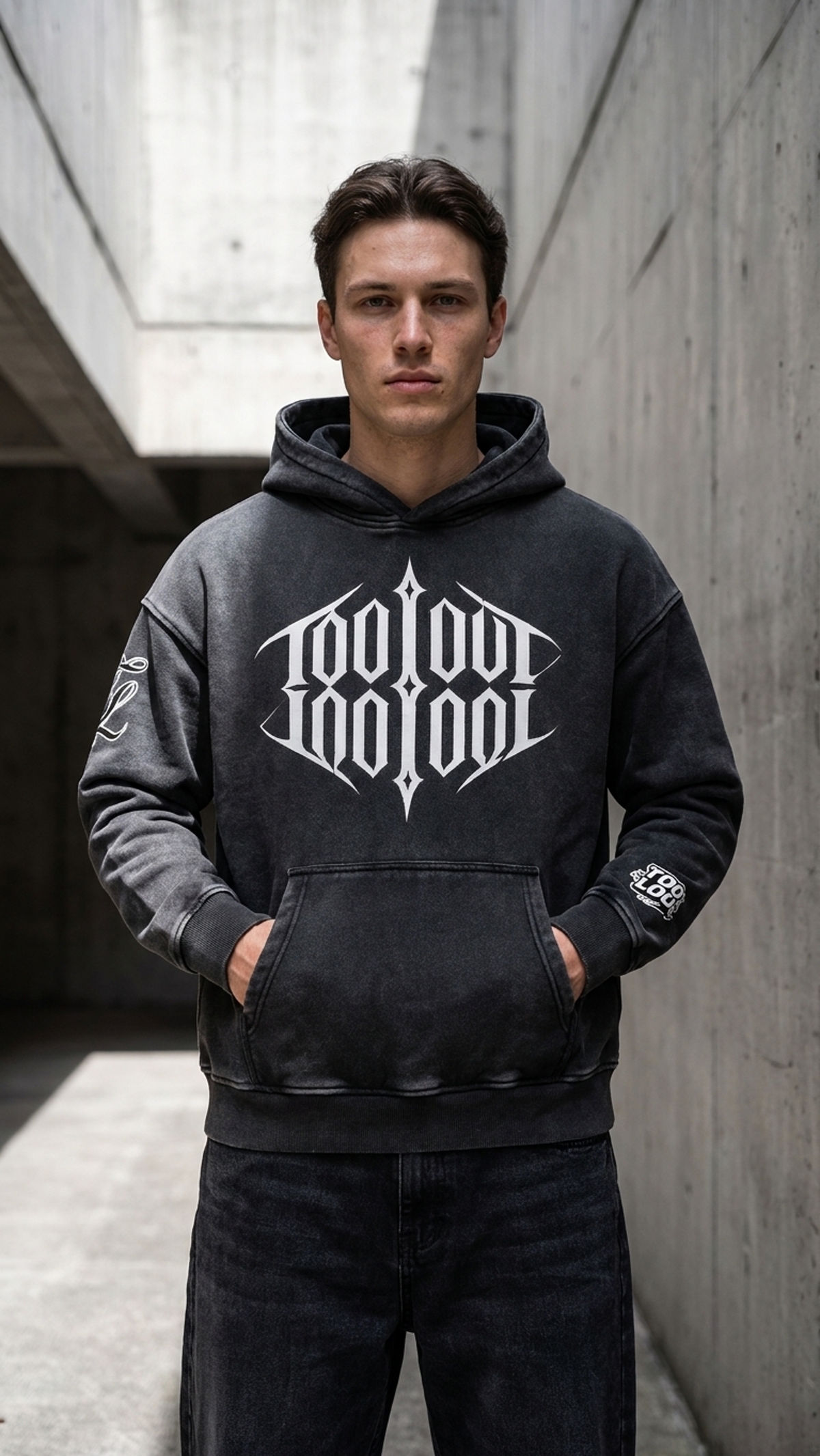 ROCK,HOODIE,TOOLOUD,ROSE,TL